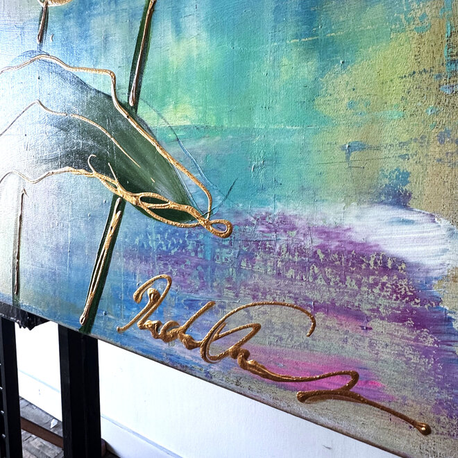 Painting  - 100x150 cm - Rick Triest - Tulpenmanie - Hollandse tulpen #20