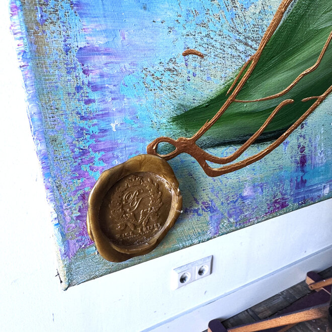 Schilderij - 100x150 cm - Rick Triest - Tulpenmanie - Hollandse tulpen #20