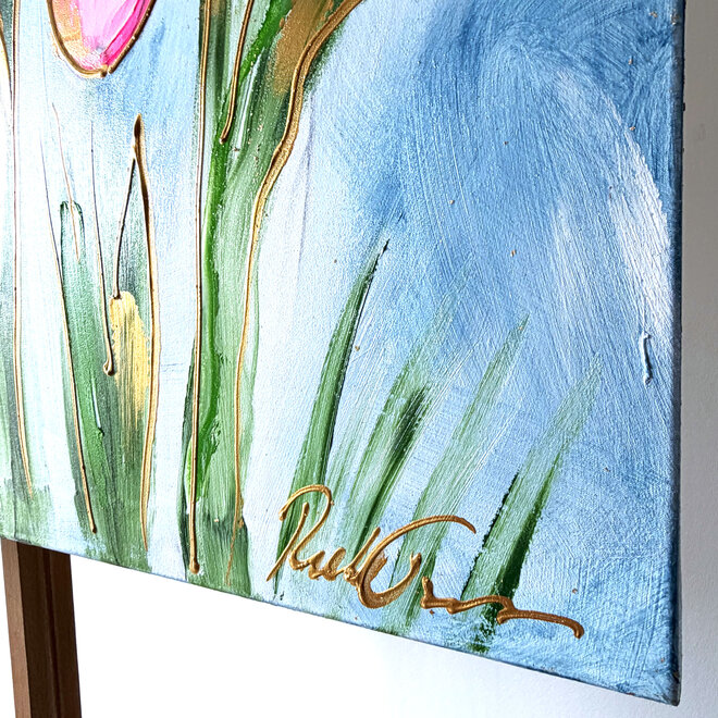 Painting - 100x150 cm - Rick Triest - Tulpenmanie - Hollandse tulpen #21