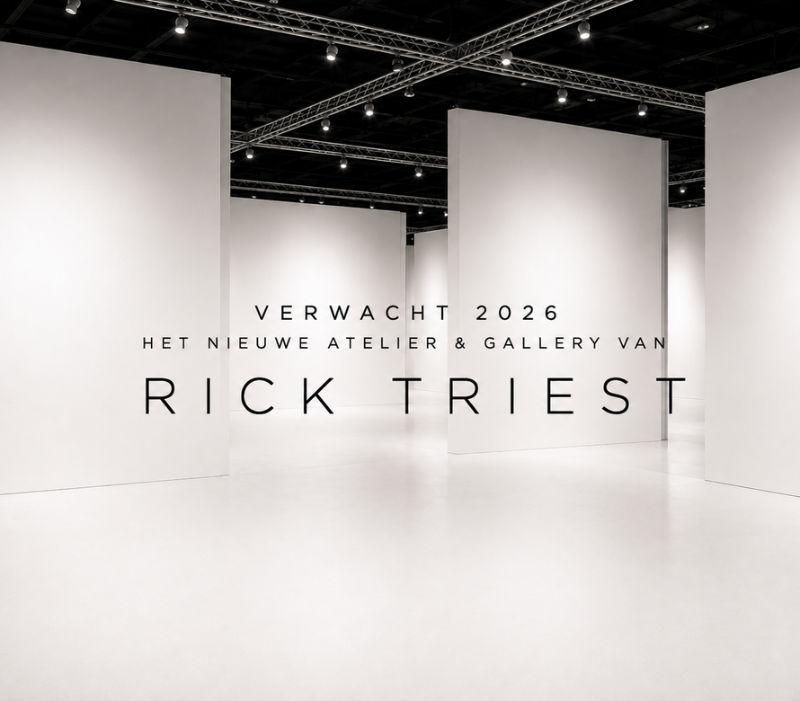 Een nieuw hoofdstuk – het nieuwe atelier & gallery van Rick Triest