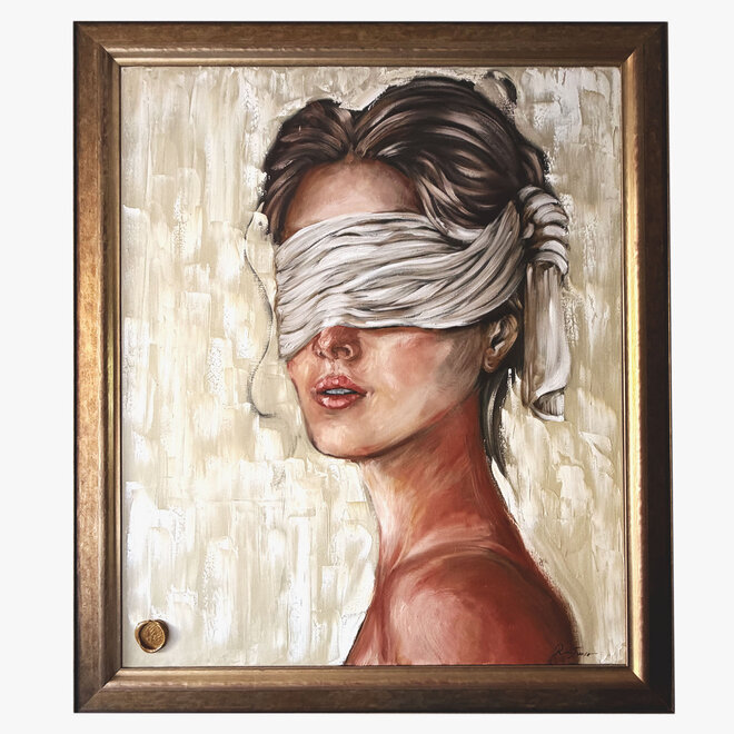 Schilderij – 100 × 120 × 2,5 cm – Rick Triest – The Modern Masters Collection – Hoop – Hope