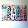 Painting- 100x150cm - Rick Triest - Amsterdam Herengracht - LOVE Amsterdam #1