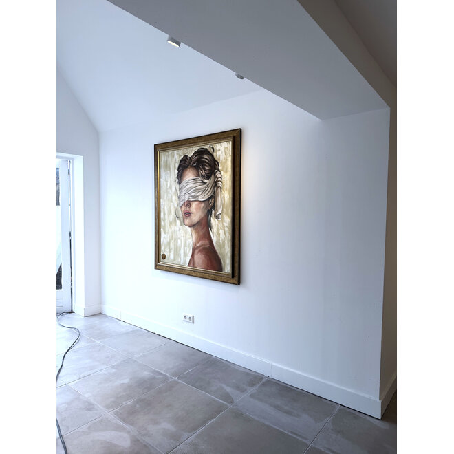 Hope – Original Oil Painting by Rick Triest – 100 × 120 × 2.5 cm – The Modern Masters Collection