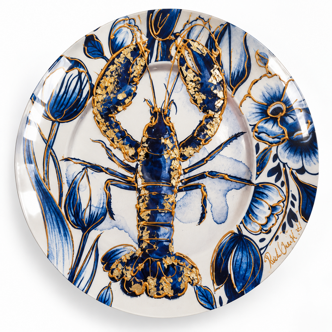 Lobster Time – The Royal Catch | Mixed Media Art Edition | Rick Triest