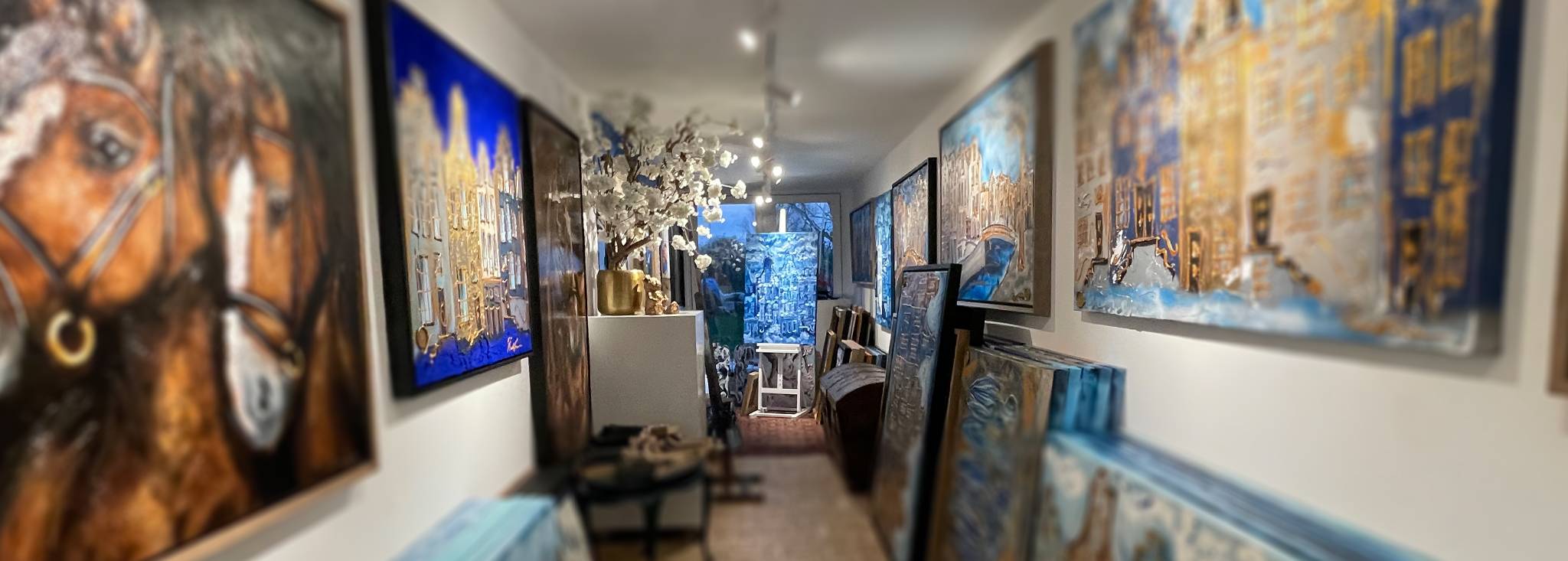 Bezoek het Atelier & Gallery