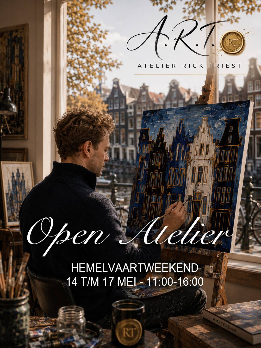 Atelier & Gallery - Rick Triest - Kunst van autodidact kunstschilder en beeldhouwer.