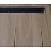 Eiken tafelblad - 8 cm dik (2-laags rondom) - diverse afmetingen - extra rustiek Europees eikenhout - optioneel geborsteld - verlijmd kd 10-12%