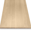 Eiken blad - gezandstraald - op maat - 2 cm dik - foutvrij eikenhout (A/B) - verlijmd, smalle lamel - 20 mm