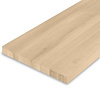 Eiken blad / paneel op maat - 4 cm dik (1-laag) - Foutvrij Europees eikenhout - verlijmd kd 8-12% - 15-120x20-350 cm