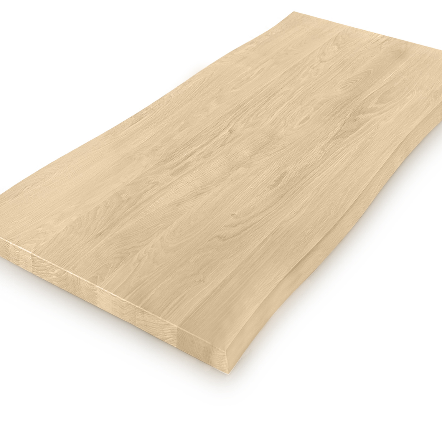 Eiken tafelblad - foutvrij eikenhout - op maat - massief 4 cm | EIKENvakman