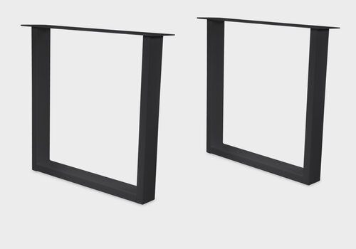 U-poten - voor iedere tafel - bij EIKENvakman.nl - Een U poot voor de eettafel, salontafel, bartafel, statafel, bankje en/of bureau - Topcollectie U-tafelpoten!
