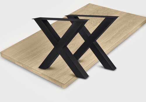 Tafelpoten voor een rechthoekig / boomstam tafel bij EIKENvakman.nl. Hier vindt u alle tafelpoten & tafelonderstellen voor een "recht" tafelblad - snel online!