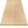 Eiken tafelblad op maat - 3 cm dik (1-laag) - foutvrij Europees eikenhout - verlijmd kd 8-12% - 50-120x50-350 cm