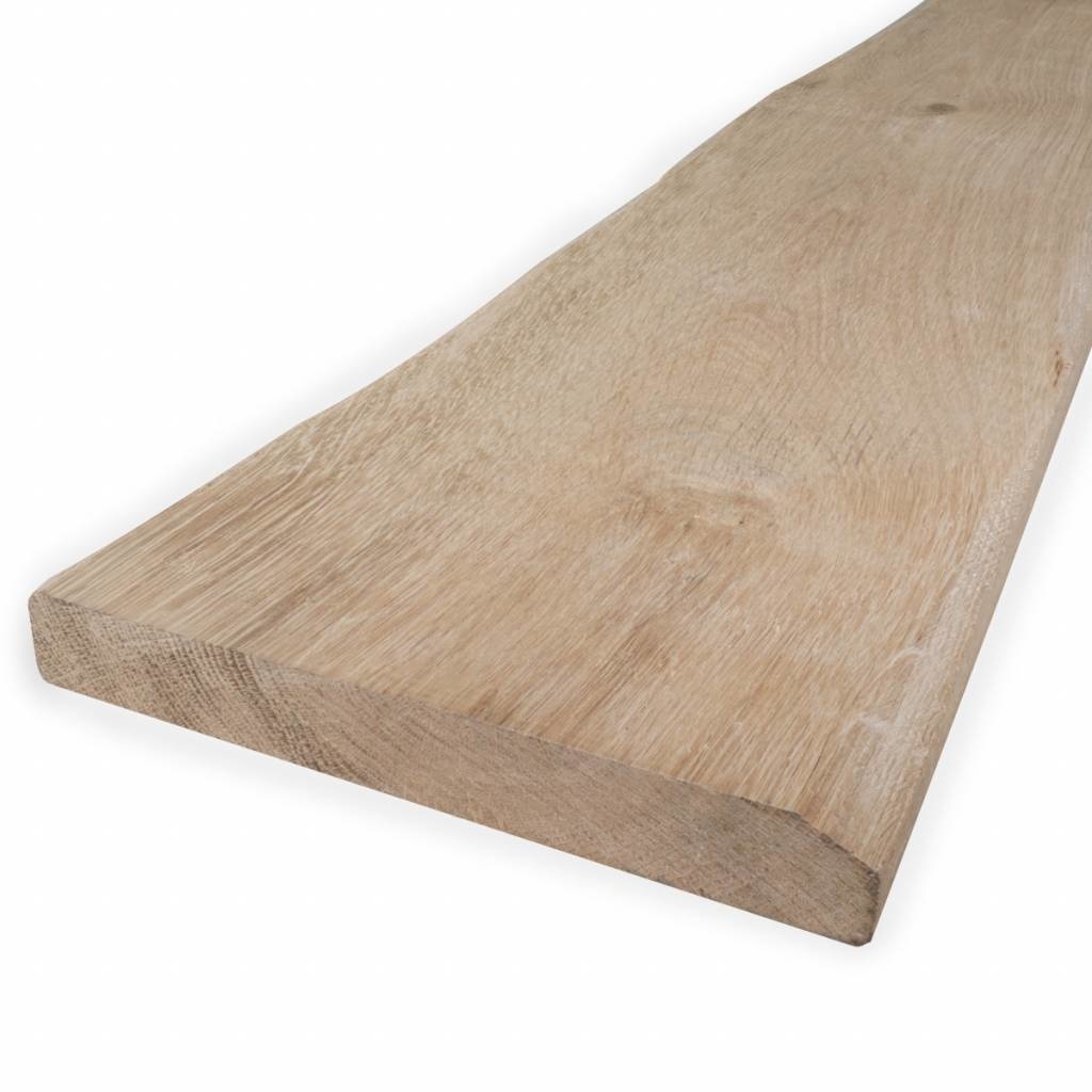  Oude eiken plank 28x190mm Geschaafd & Opgeborsteld (verouderd)