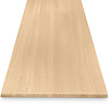 Eiken tafelblad op maat - 2,3 cm dik (1-laag) - foutvrij Europees eikenhout - verlijmd kd 8-12% - 50-120x50-350 cm