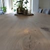Eiken tafelblad op maat - 5 cm dik (2-laags) - rustiek Europees eikenhout - verlijmd kd 8-12% - 50-120x50-350 cm