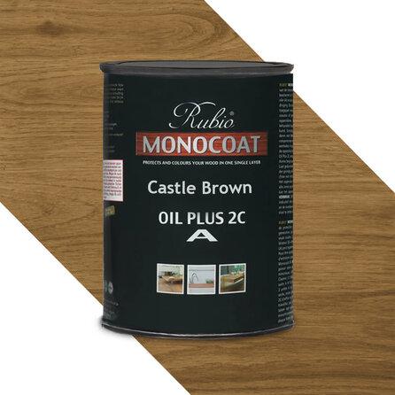 Rubio Monocoat olie - 1 liter - 1 (A) component - geschikt voor binnen