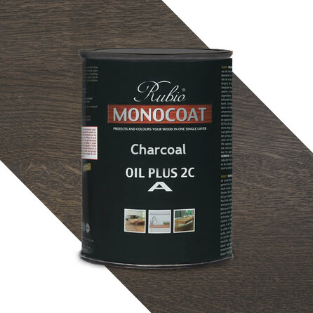 Rubio Monocoat olie - 1 liter - 1 (A) component - geschikt voor binnen