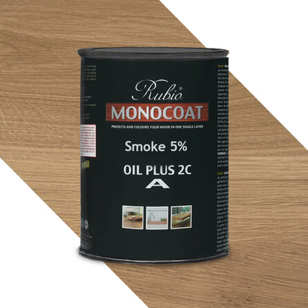 Rubio Monocoat olie - 1 liter - 1 (A) component - geschikt voor binnen