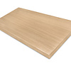 Eiken fineer blad - op maat - 5,8 cm dik - foutvrij (A-kwaliteit) eikenhout dikfineer - verlijmde eikenfineer plaat / (meubel)paneel - 58 mm