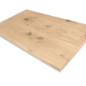 Eiken fineer blad - op maat - 2 cm - rustiek eikenfineer
