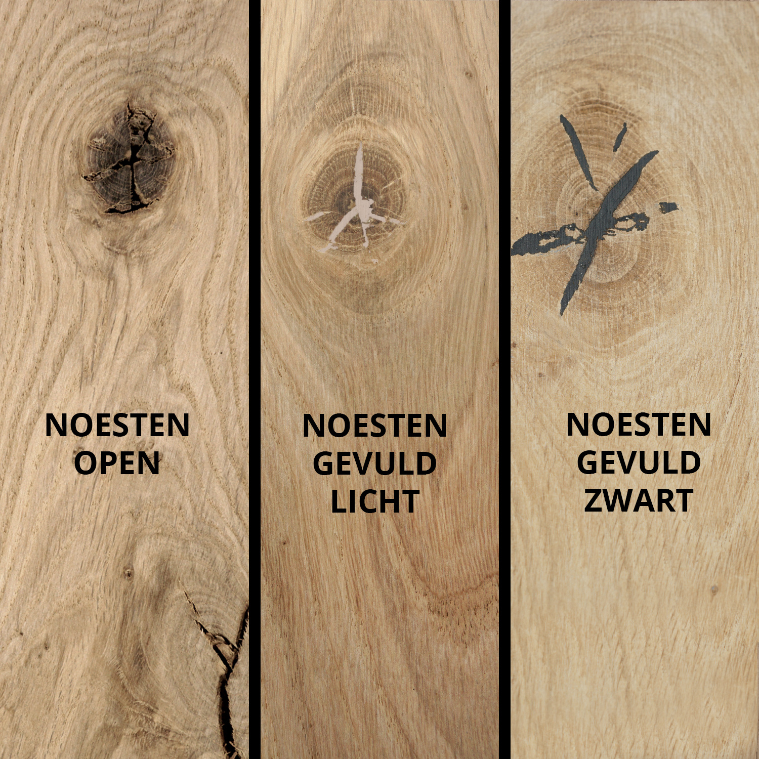  Rond eiken tafelblad op maat - 6 cm dik (2-laags) - rustiek Europees eikenhout - verlijmd kd 8-12% - diameter van 30 tot 180 cm
