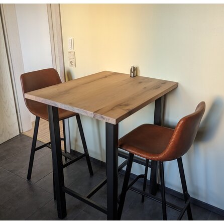 Eiken tafelblad - op maat - 2,7 cm dik - rustiek eikenhout (B/C) - verlijmd, brede lamel (9-12 cm) - 27 mm Eiken tafelblad - op maat - 2,7 cm dik - rustiek eikenhout (B/C) - verlijmd, brede lamel (9-12 cm) - 27 mm