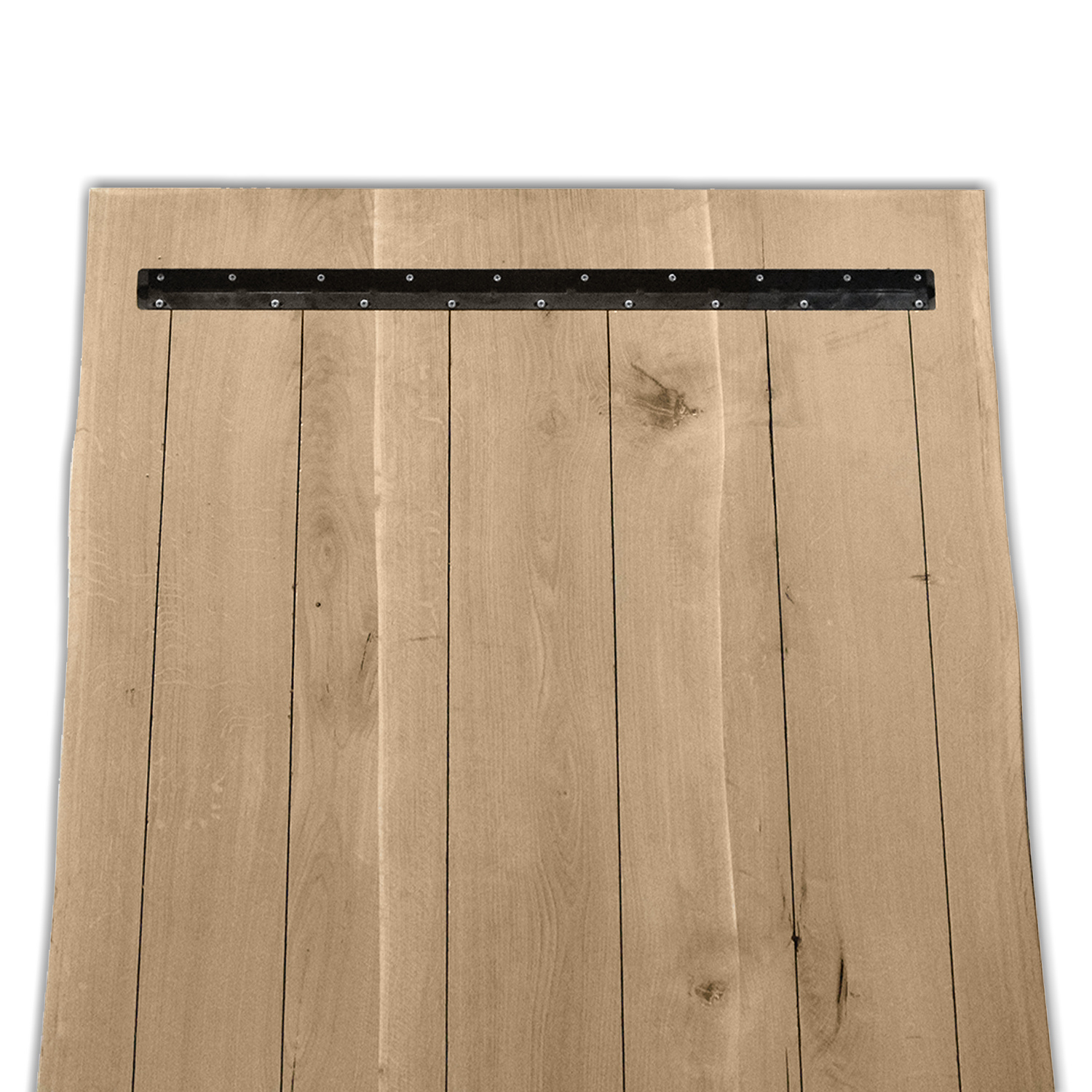  Eiken boomstam(rand) tafelblad LUXE - 4 cm dik (1-laag) - diverse afmetingen - optioneel geborsteld - Extra rustiek Europees eikenhout met schorsrand / waankant - verlijmd kd 10-12%