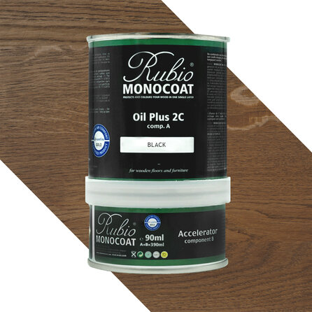 Rubio Monocoat olie - 0,39 liter - 2 (A+B) componenten olie - geschikt voor binnen