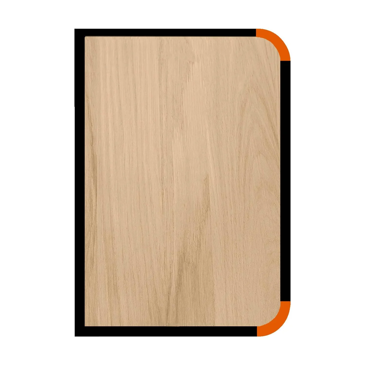 2 ronde hoeken (lengtemaat)
