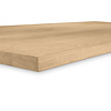 Eiken tafelblad - 4 cm dik - rustiek eikenhout (B/C) - verlijmd, brede lamel (9-12 cm) - 40 mm Eiken tafelblad - 4 cm dik - rustiek eikenhout (B/C) - verlijmd, brede lamel (9-12 cm) - 40 mm