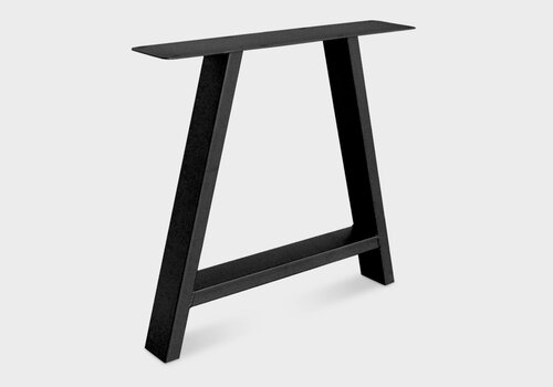 Tafelpoten staal Tafelpoten staal bij EIKENvakman.nl - Altijd de juiste tafelpoot van staal - gecoat in zwart of wit - bij EIKENvakman.nl -  X, U & A-poten - voordelig online!