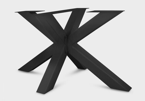 Stalen tafel onderstel (centraal) Een stalen tafelonderstel bij EIKENvakman.nl. Prachtige tafel onderstellen, met witte of zwarte poedercoating - voordelig online & snel in huis!