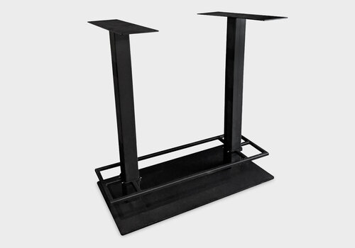 Stalen sta-/bartafel onderstel Een stalen statafel / bartafel onderstellen bestelt u bij EIKENvakman.nl. Gerichte collectie, Topkwaliteit staal, Snel in huis, altijd het juiste sta/bar tafelonderstel!