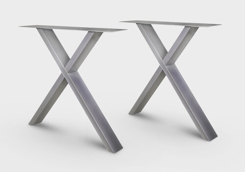 Tafelpoot RVS RVS tafelpoten bij EIKENvakman.nl - moderne poten & tafel onderstellen van RVS & in roestvrij staal look - voordelig online & snel in huis!