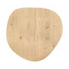 Eiken tafelblad - organisch / kiezel (rond) - 4 cm dik - rustiek eikenhout (B/C) - verlijmd, brede lamel (9-12 cm) - 40 mm Eiken tafelblad - organisch / kiezel (rond) - 4 cm dik - rustiek eikenhout (B/C) - verlijmd, brede lamel (9-12 cm) - 40 mm