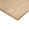 Eiken vingerlaspaneel - 2,6 cm dik - foutvrij eikenhout (A/B) - in lengtelas verlijmd meubelpaneel / timmerpaneel - 26 mm Eiken vingerlaspaneel - 2,6 cm dik - foutvrij eikenhout (A/B) - in lengtelas verlijmd meubelpaneel / timmerpaneel - 26 mm