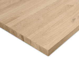 Eiken vingerlas paneel - 4 cm - rustiek
