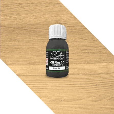 Rubio Monocoat olie - 0,1 liter - 1 (A) component - geschikt voor binnen