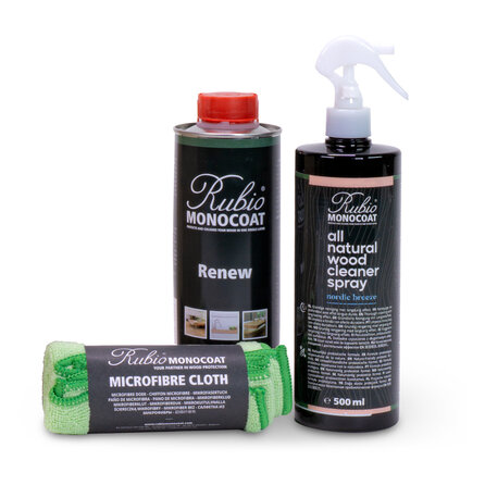 Rubio Monocoat onderhoudspakket meubels - voor geolied hout (binnen)