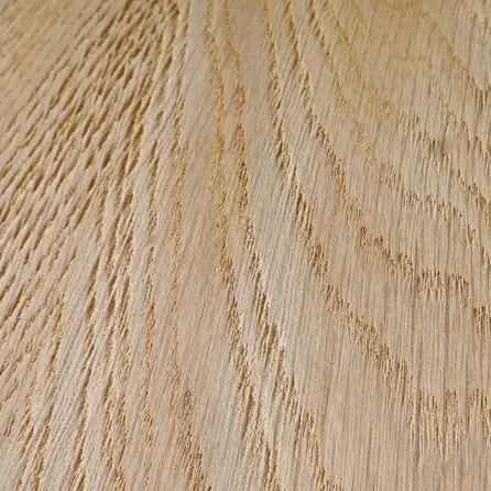 Eiken blad - gezandstraald - op maat - 2 cm dik - foutvrij eikenhout (A/B) - verlijmd, smalle lamel - 20 mm