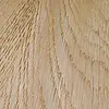 Eiken blad - gezandstraald - op maat - 4 cm dik - foutvrij eikenhout (A/B) - verlijmd, smalle lamel - 40 mm