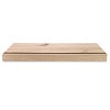 Eiken traptrede - op maat - 4 cm dik - rustiek eikenhout (B/C) - verlijmd, brede lamel (9-12 cm) - 40 mm
