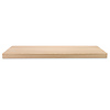 Eiken overzet vensterbank - op maat - 2 cm dik - 2-laags opgedikt (2x2 cm) - foutvrij eikenhout (A/B), verlijmd - 20 mm