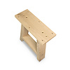 Eiken A bankpoten - rustiek - balk: 8x4 cm - breedte: 36 cm - hoogte: 41 cm - A-poot bankje - rustiek eikenhout (B/C)