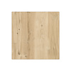 Eiken salontafel - vierkant - op maat - 2,7 cm dik - vierkante eiken tafel van rustiek eikenhout (B/C) met brede lamel - 27 mm