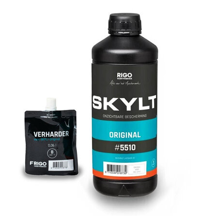 Rigo Skylt - Original 5510 - Transparante bescherming - 2 componenten polyurethaan lak - geschikt voor binnen - 1 liter