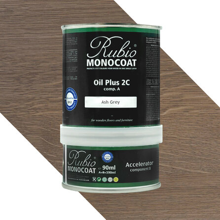 Rubio Monocoat olie - 0,39 liter - 2 (A+B) componenten olie - geschikt voor binnen