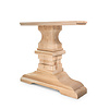 Eiken klos- / kloosterpoten - rustiek - breedte: 41 cm - hoogte: 41 cm - klooster salontafel poot - rustiek eikenhout (B/C) Eiken klos- / kloosterpoten - rustiek - breedte: 41 cm - hoogte: 41 cm - klooster salontafel poot - rustiek eikenhout (B/C)
