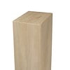 Eiken blokpoten - foutvrij - 4 stuks - balk: 8x8 cm - hoogte: 78 cm - "losse" blok tafelpoten - foutvrij eikenhout (A/B) - Copy
